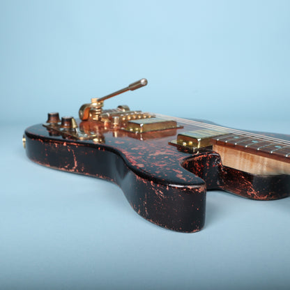 Wanderkauven Custom Shop Archangel T-Style Copper Leaf Flame Maple Neck