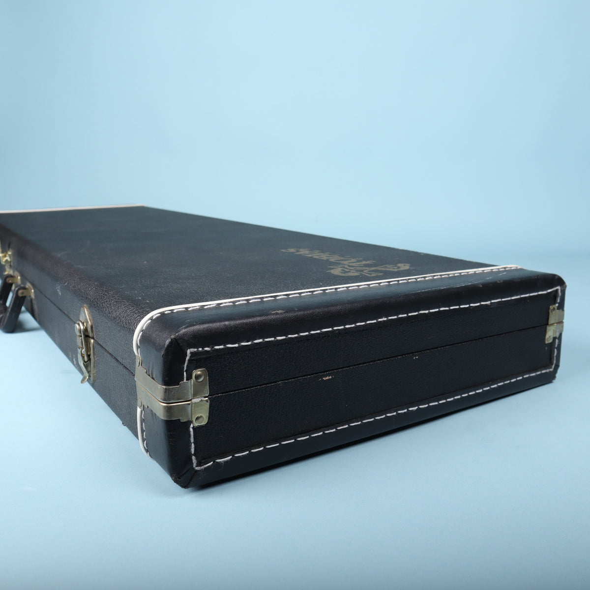Tobias hardshell bass guitar case end edge with metal hardware