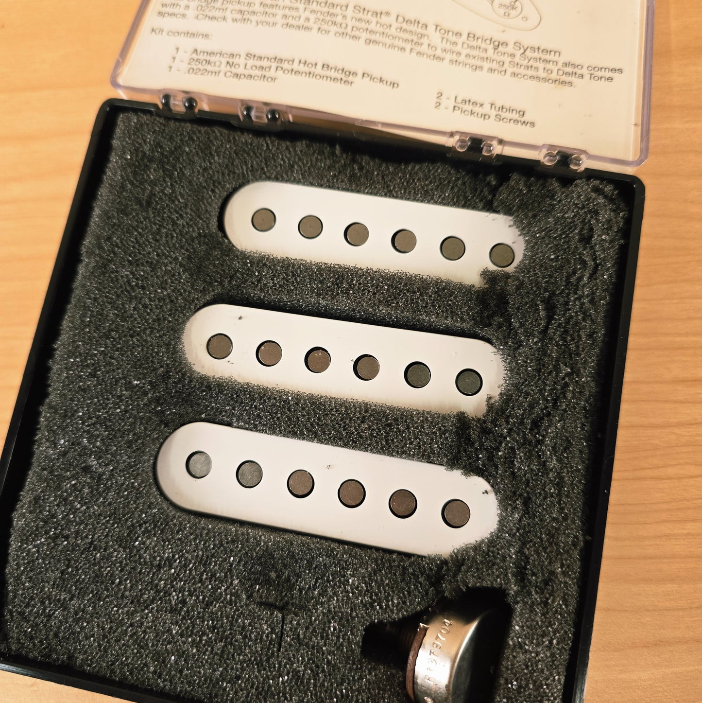 1997 Fender American Standard Stratocaster Delta Tone Pickup Set USA