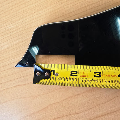 Golpeador para guitarra Ibanez Artist Archtop de 12 cuerdas con soporte de montaje - multicapa negro