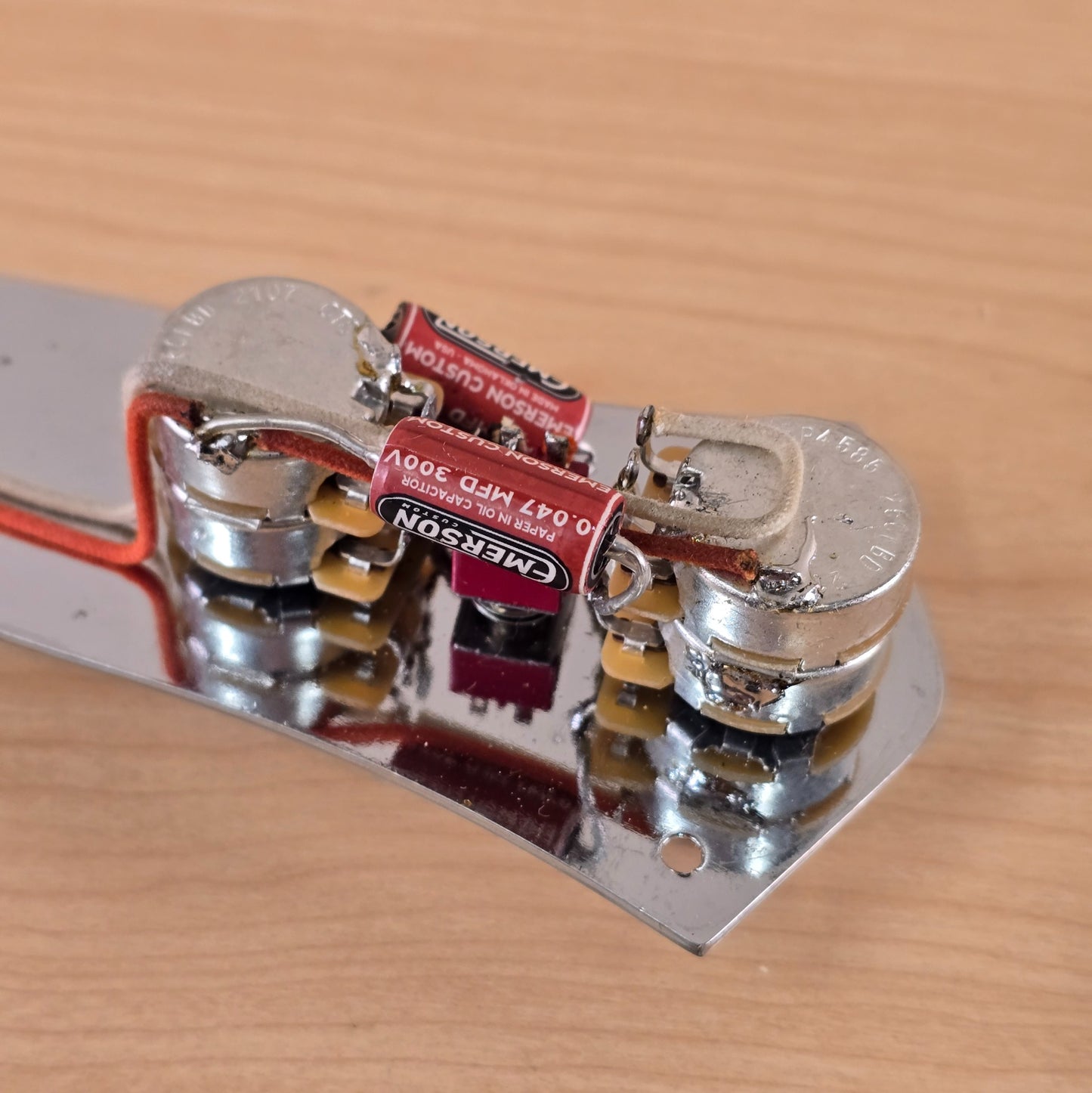 920D Custom JB-CON Concentric Jazz Bass Control Plate Toggle Emerson