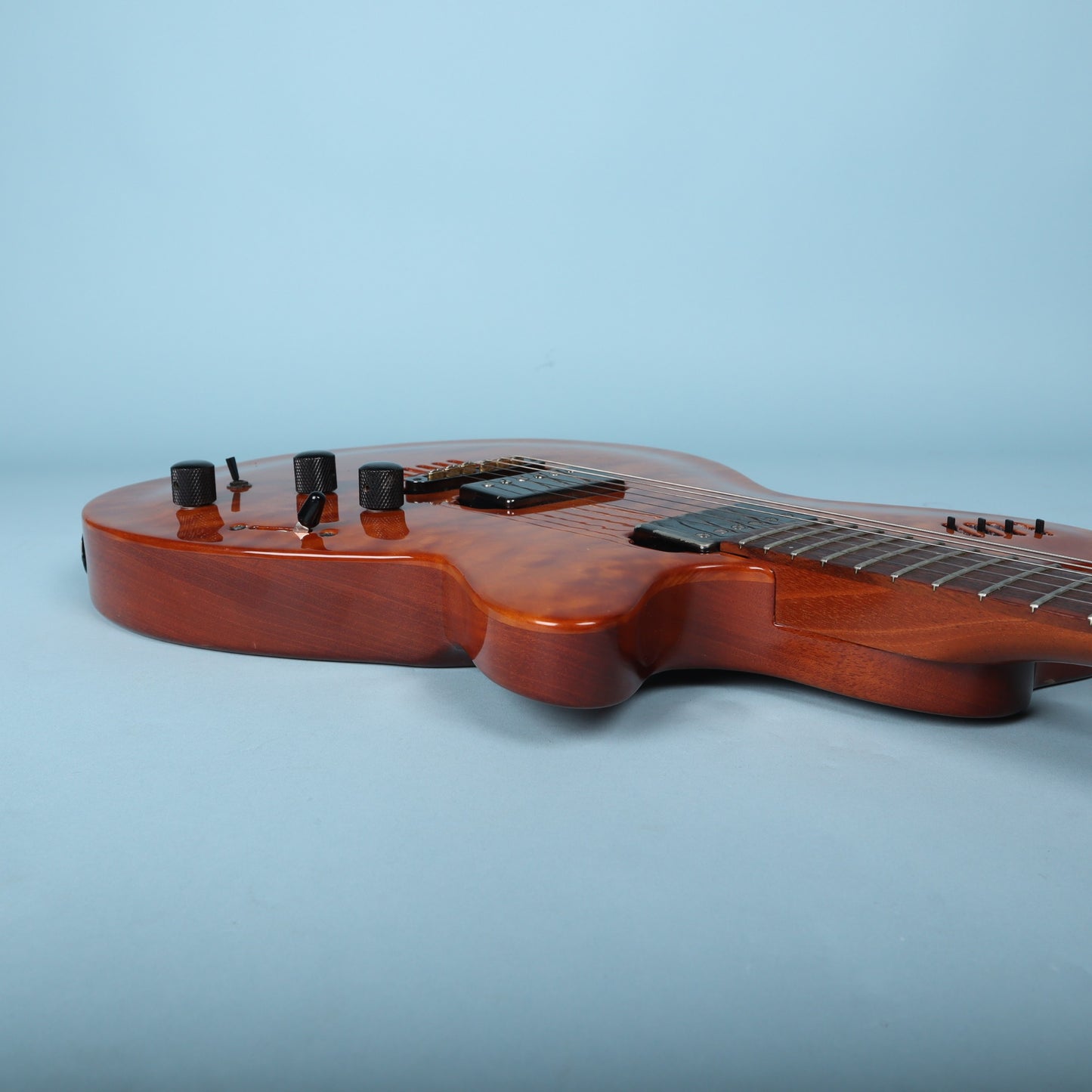 Godin LGX Trans Amber Quilt Made in Canada Electric Guitar