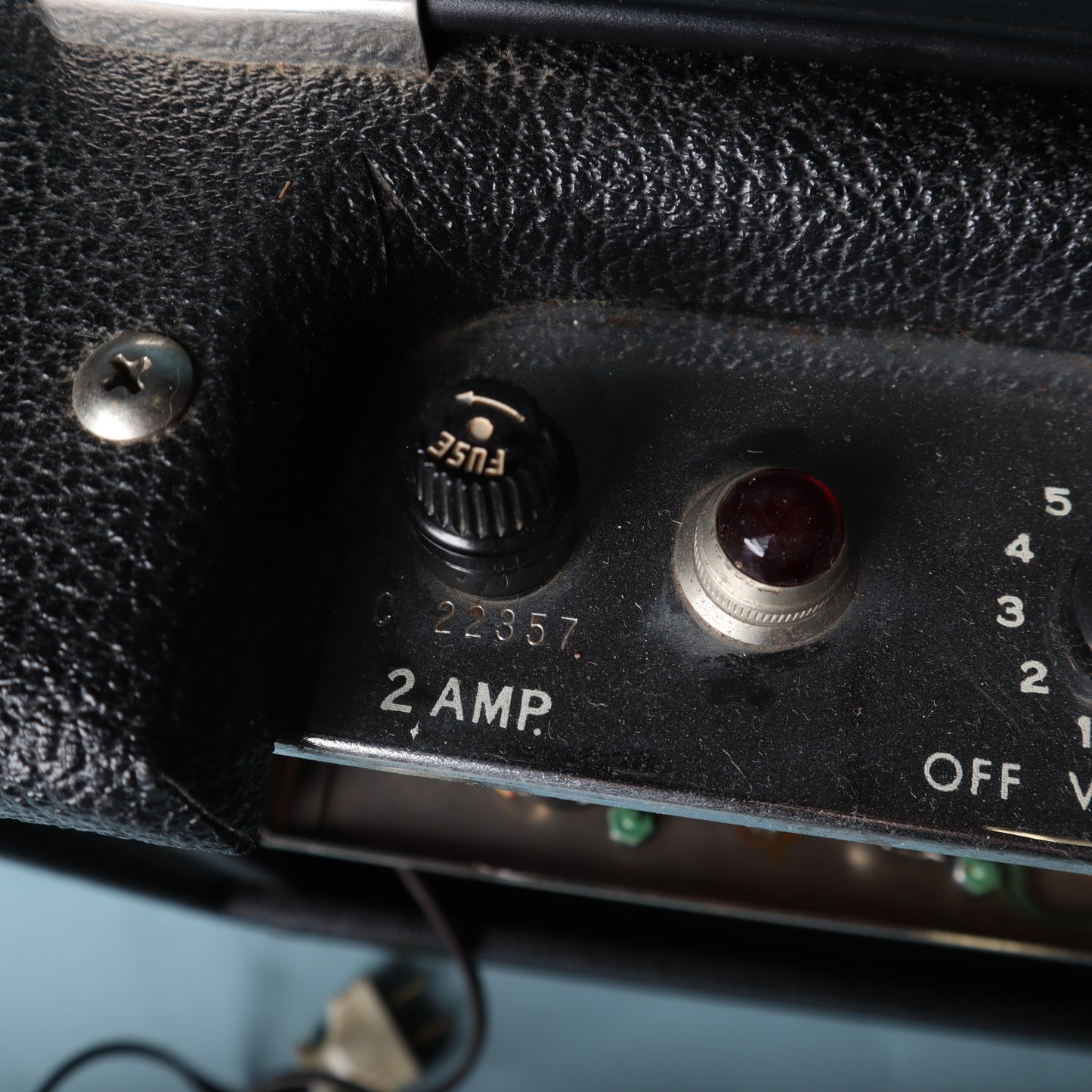 Vintage 1964 Fender Champ 5F1 Transitional 5-Watt 1x8" Black Guitar Combo Amp
