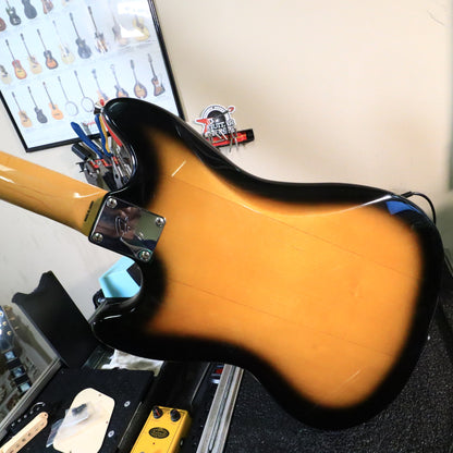 2012 Fender Japan Custom Order Mustang 2-Tone Sunburst w/ Factory Bigsby B5