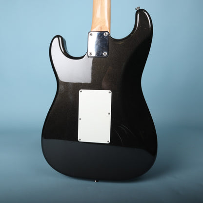 1989 Fender MIJ Stratocaster Black Flake Floating Tremolo