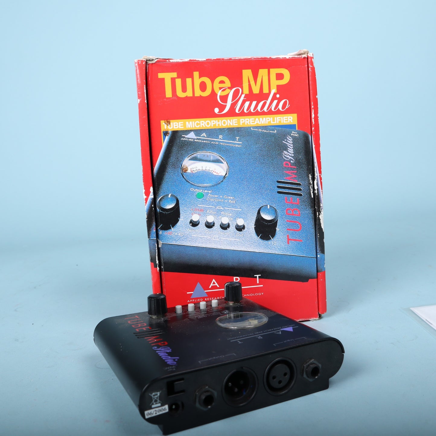 ART Tube MP Studio Microphone Preamplifier with VU Meter (2006)