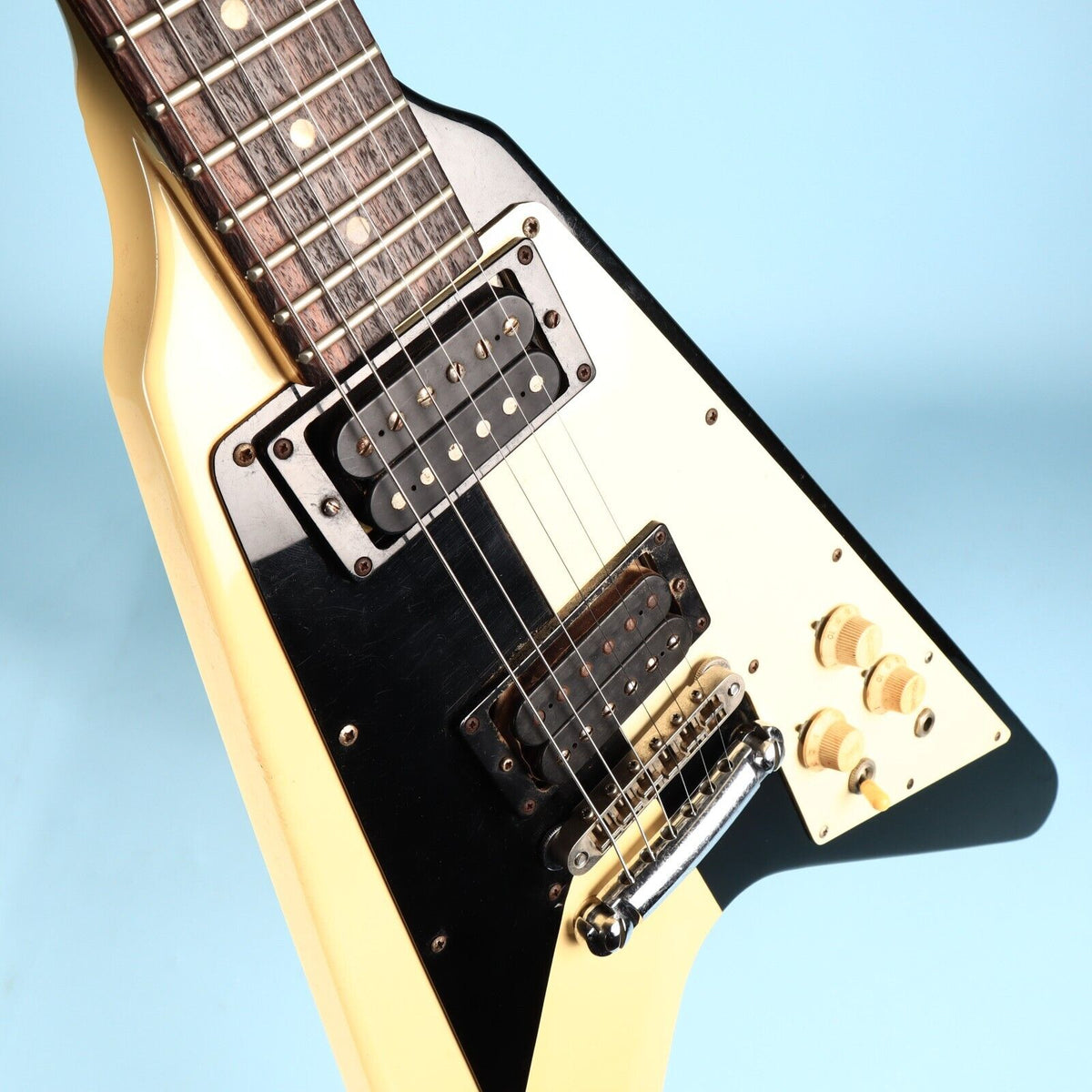 1980's Fernandes Michael Schenker Flying V Made In Japan Vintage 80's FV-85MS