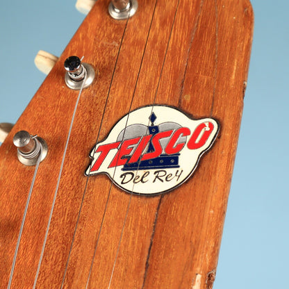 Vintage Teisco Del Rey WG-4L 4 Pickup Silvertone Eddie Van Halen's 1st Guitar