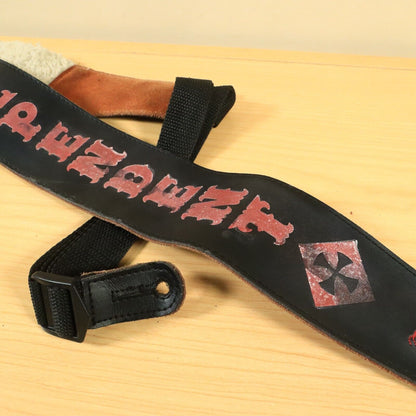 Independent Tony Trujillo Savage Leather Guitar Strap Professional Skateboarder