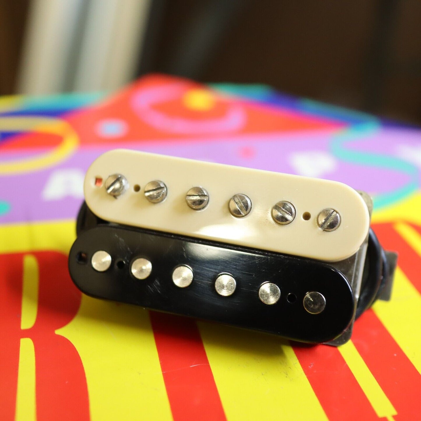 Manlius Humbucking Pickup Modern Classic Zebra Asphalt Neck Syracuse New York