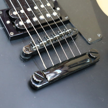 2002 Epiphone '58 Goth Black Explorer Electric Guitar