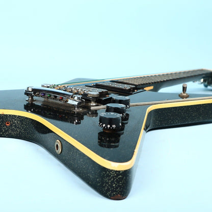1982 Guild Nova X-82 Black Sparkle USA American Electric Guitar