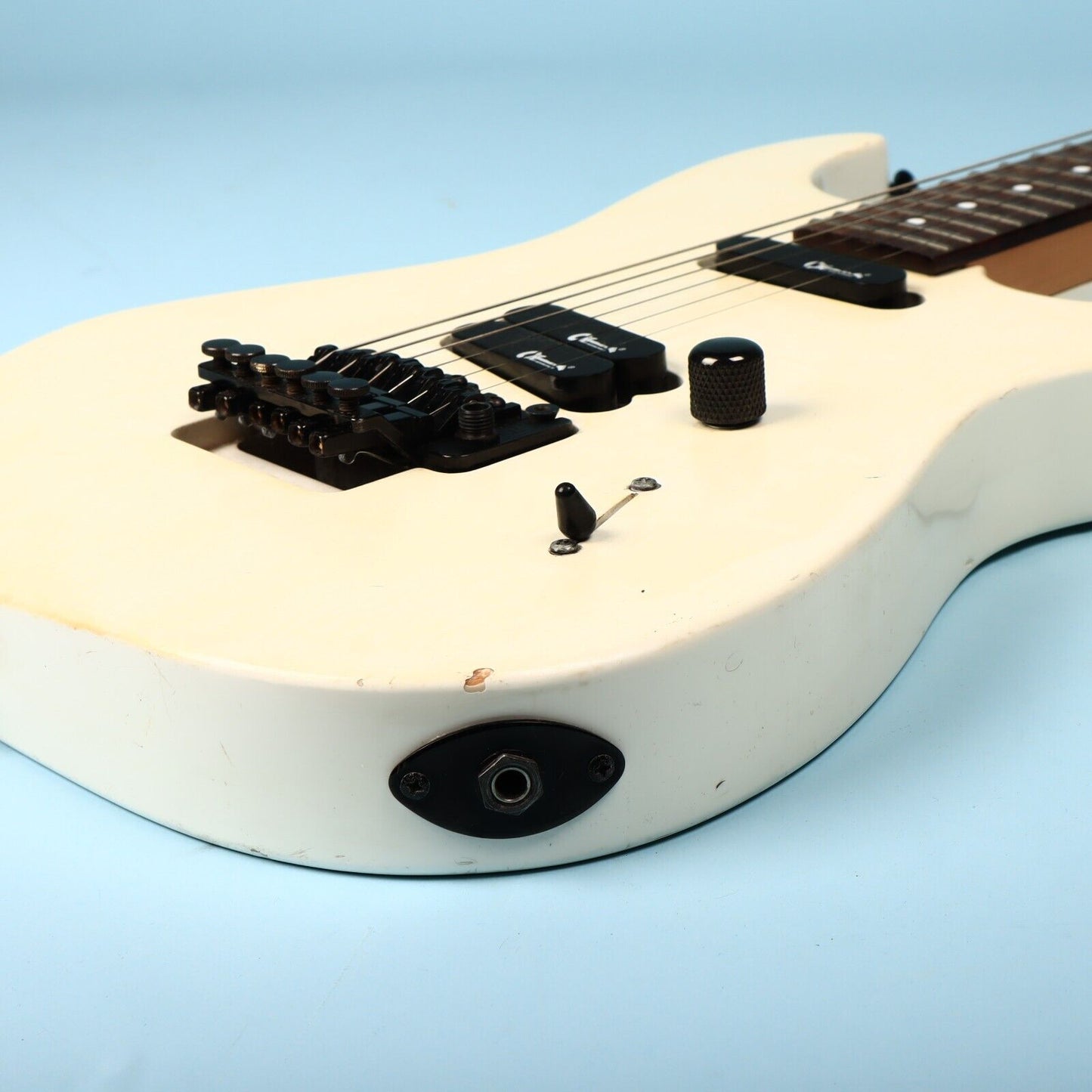 1991 Charvel MIJ Deluxe 275 - White Electric Guitar