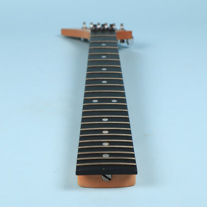 1980's Warmoth Maple Reverse Headstock Locking Nut Guitar Ebony Neck 24.75 Scale