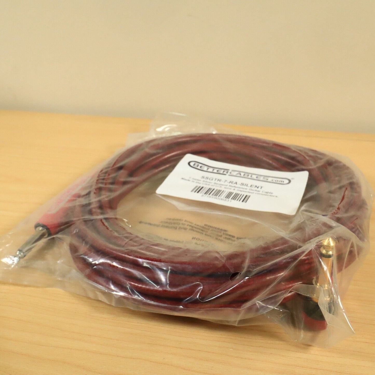 Silver Serpent Instrument Cable SSGTR-7-RA-Silent Right Angle