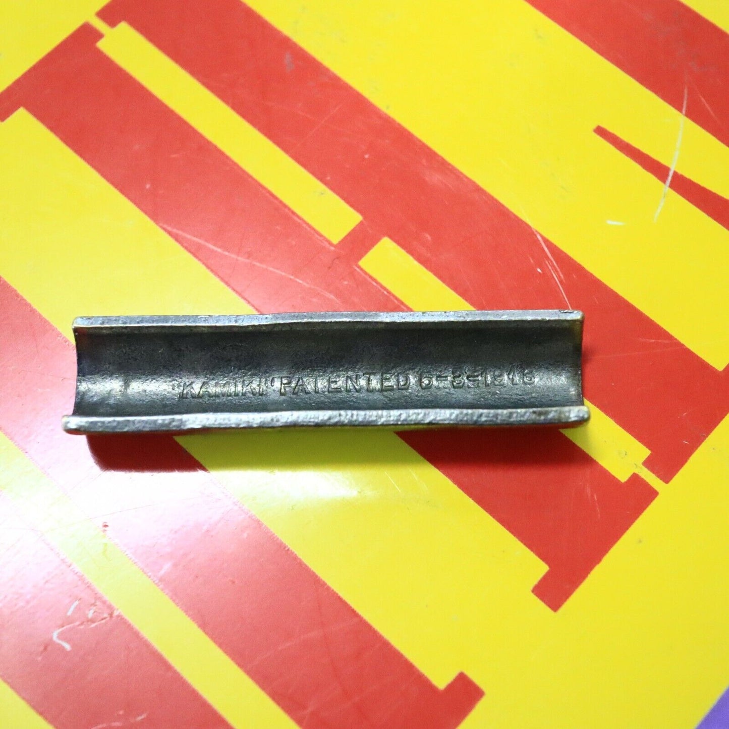 Vintage Kamiki Guitar Nut Hawaiian Lap Steel Raised Nut Dobro Slide Early 1900s