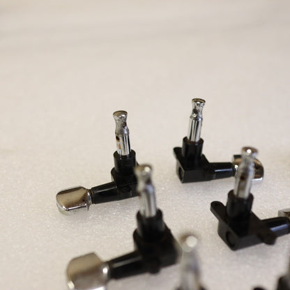 Rare Schaller Offset 3x3 Tuners Chrome Plastic Vintage 70's guitar W. Germany