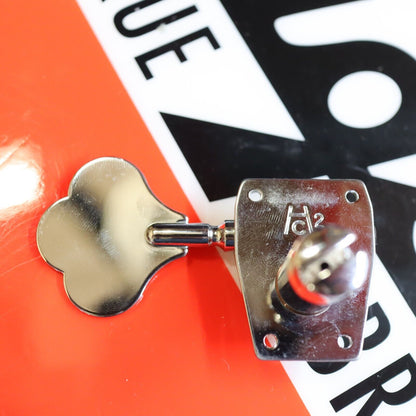142C Grover Clover Leaf Vintage Style Chrome Bass Tuner Bass Side