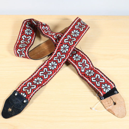 Vtg Kent Hippie Hootenanny Woven Guitar Strap Made in Japan