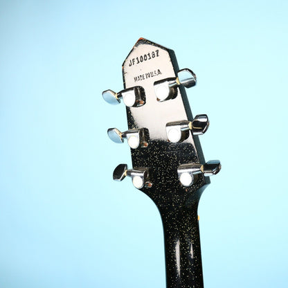 1982 Guild Nova X-82 Black Sparkle USA American Electric Guitar