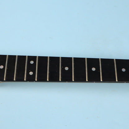 1980's Warmoth Maple Reverse Headstock Locking Nut Guitar Ebony Neck 24.75 Scale