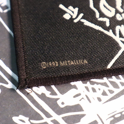 1993 Metallica SCARY GUY Woven Patch Officially Licensed Vintage Good Condition