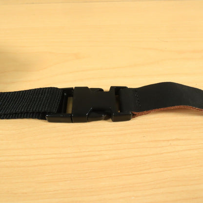 90s DiMarzio ClipLock Guitar Strap Leather ends