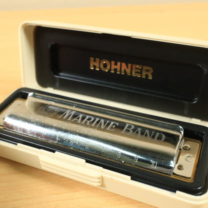 M. Hohner ~ Marine Band Harmonica No. 1896/20 ~ Key Of C