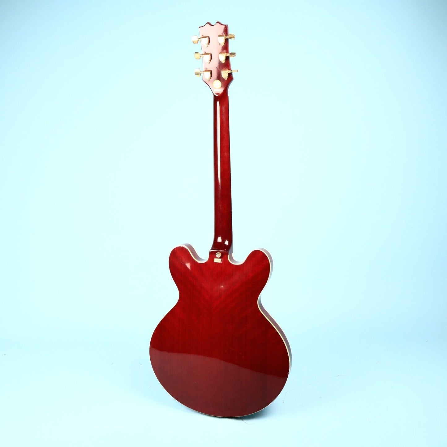 Vintage Seville ES-335 Red Copy Semi-Hollowbody Electric Guitar