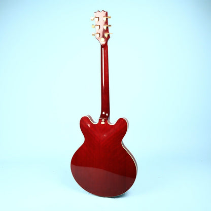 Vintage Seville ES-335 Red Copy Semi-Hollowbody Electric Guitar