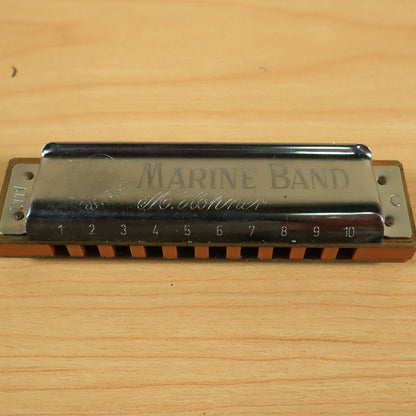 M. Hohner ~ Marine Band Harmonica No. 1896/20 ~ Key Of C