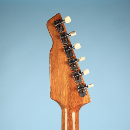 Vintage Teisco Del Rey WG-4L 4 Pickup Silvertone Eddie Van Halen's 1st Guitar