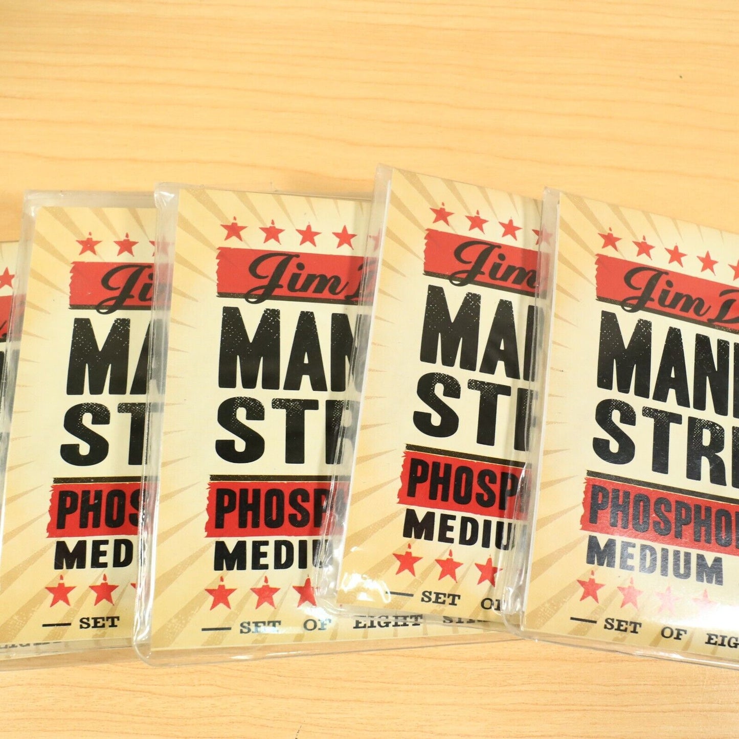 (5) Lot of Jim Dunlop Mandolin Strings .011-.040