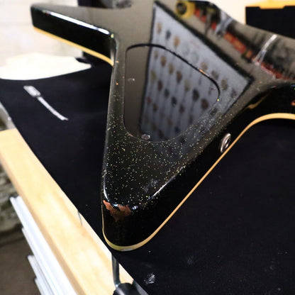 1982 Guild Nova X-82 Black Sparkle USA American Electric Guitar