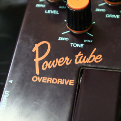 Vintage 1980s Vesta Fire Power Tube Overdrive Guitar Pedal