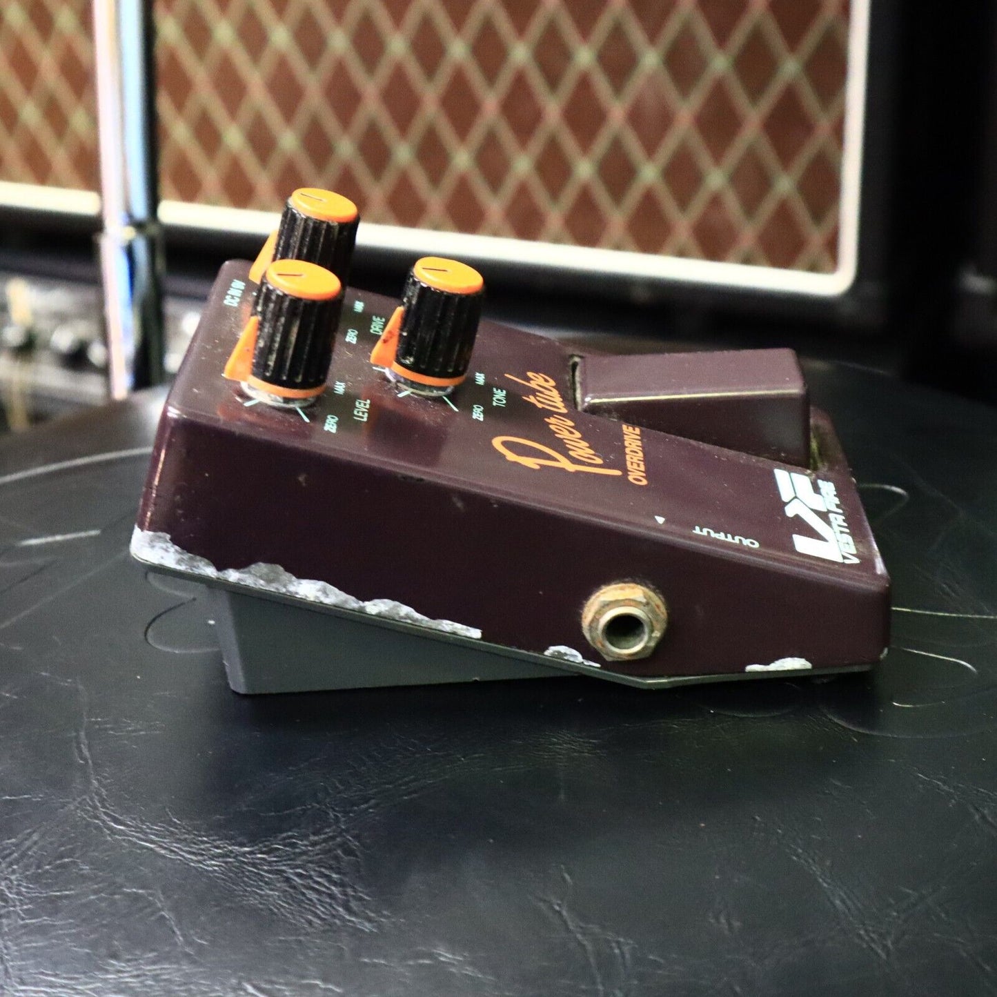 Vintage 1980s Vesta Fire Power Tube Overdrive Guitar Pedal