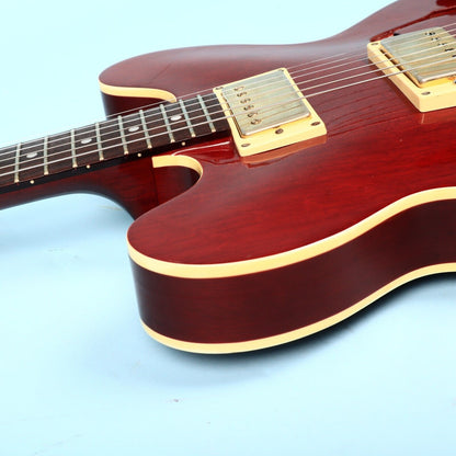 Vintage Seville ES-335 Red Copy Semi-Hollowbody Electric Guitar