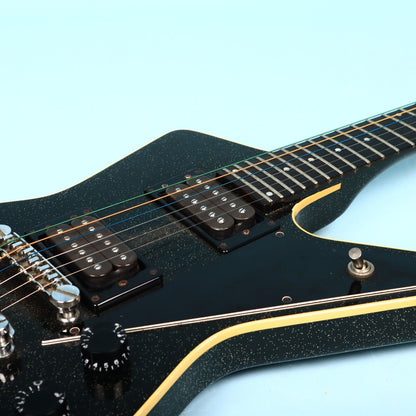 1982 Guild Nova X-82 Black Sparkle USA American Electric Guitar