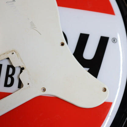 Vintage Original 60s Gibson Guitar Pickguard White Melody Maker HS Modified