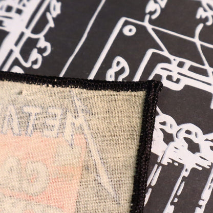 Metallica Cap'ns of Crunch Iron-On Patch Vintage