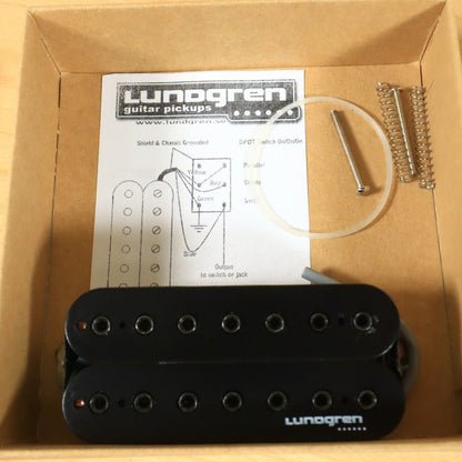 Lundgren Black Heaven 7-String Pickup Bridge Electric Guitar