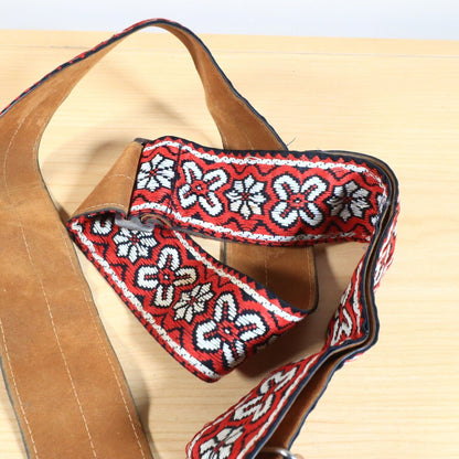Vtg Kent Hippie Hootenanny Woven Guitar Strap Made in Japan