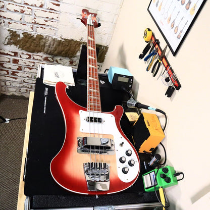2002 Rickenbacker 4003 Fireglo Bass Guitar