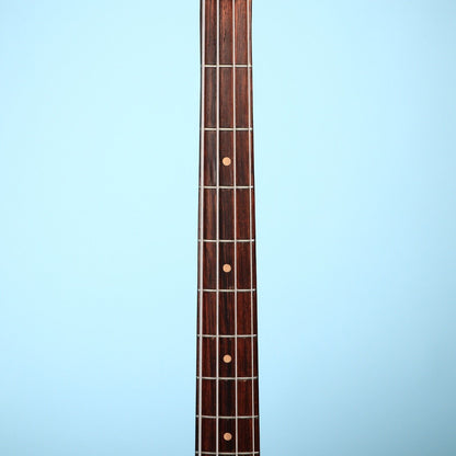 1961 Fender Jazz Bass Guitar Refin Fiesta Red