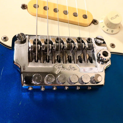 1986 Fender Japan Stratoacaster Contemporary Blue Electric Guitar E6 Series