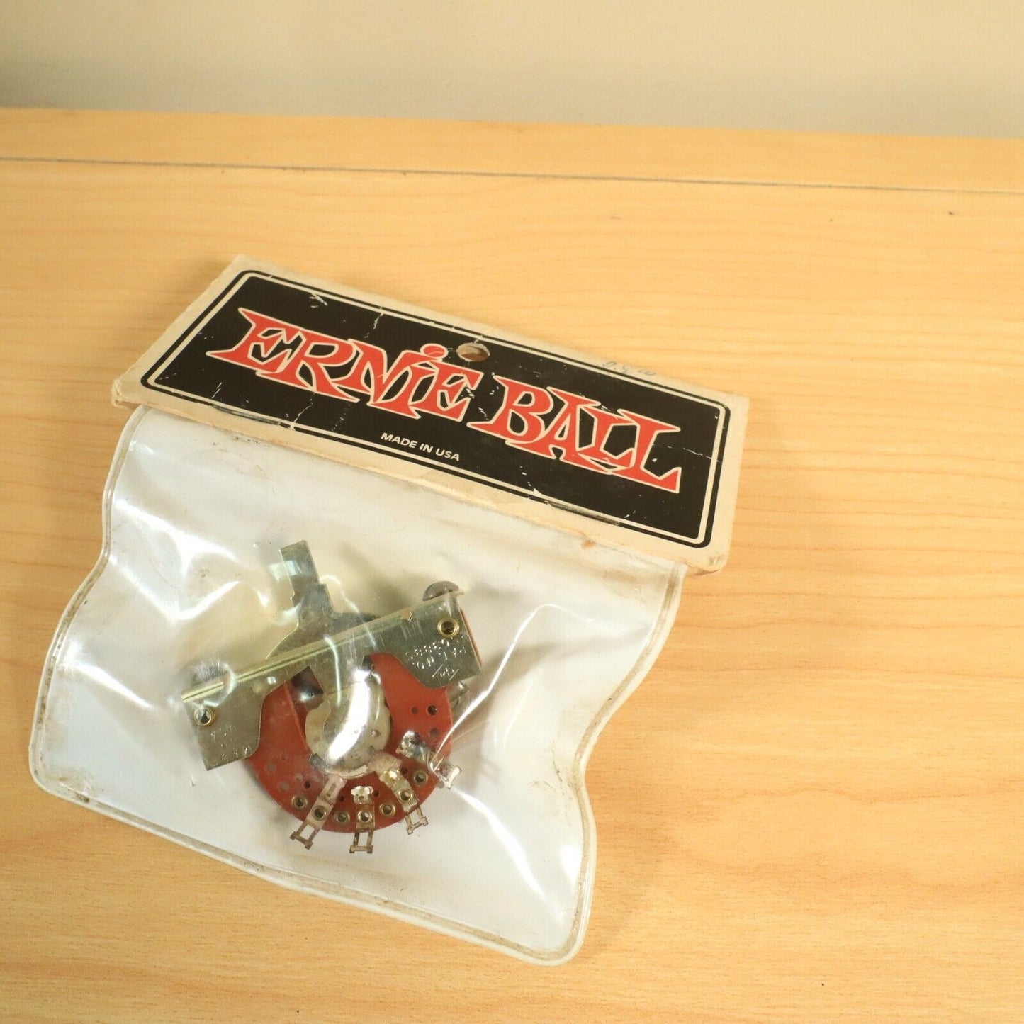 Vintage NOS Ernie Ball CRL Made in USA Guitar 3-way Toggle Switch (Tele Strat)