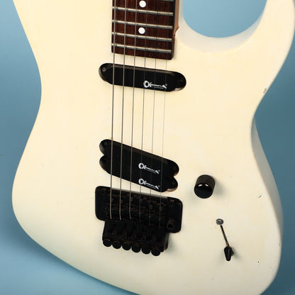 1991 Charvel MIJ Deluxe 275 - White Electric Guitar