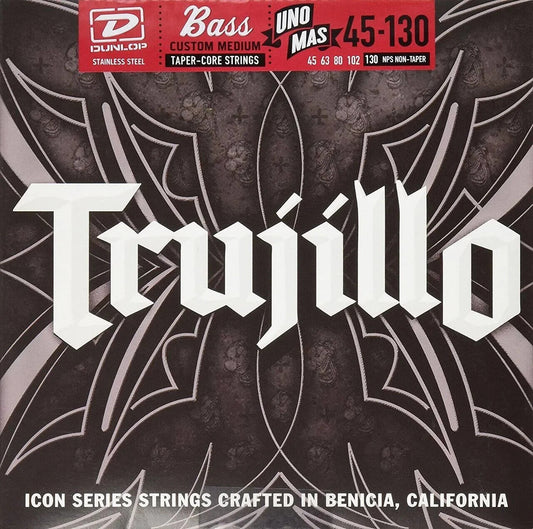2-Pack Dunlop RTT45130T Trujillo Icon Signature Bass Guitar 5-String 45-130