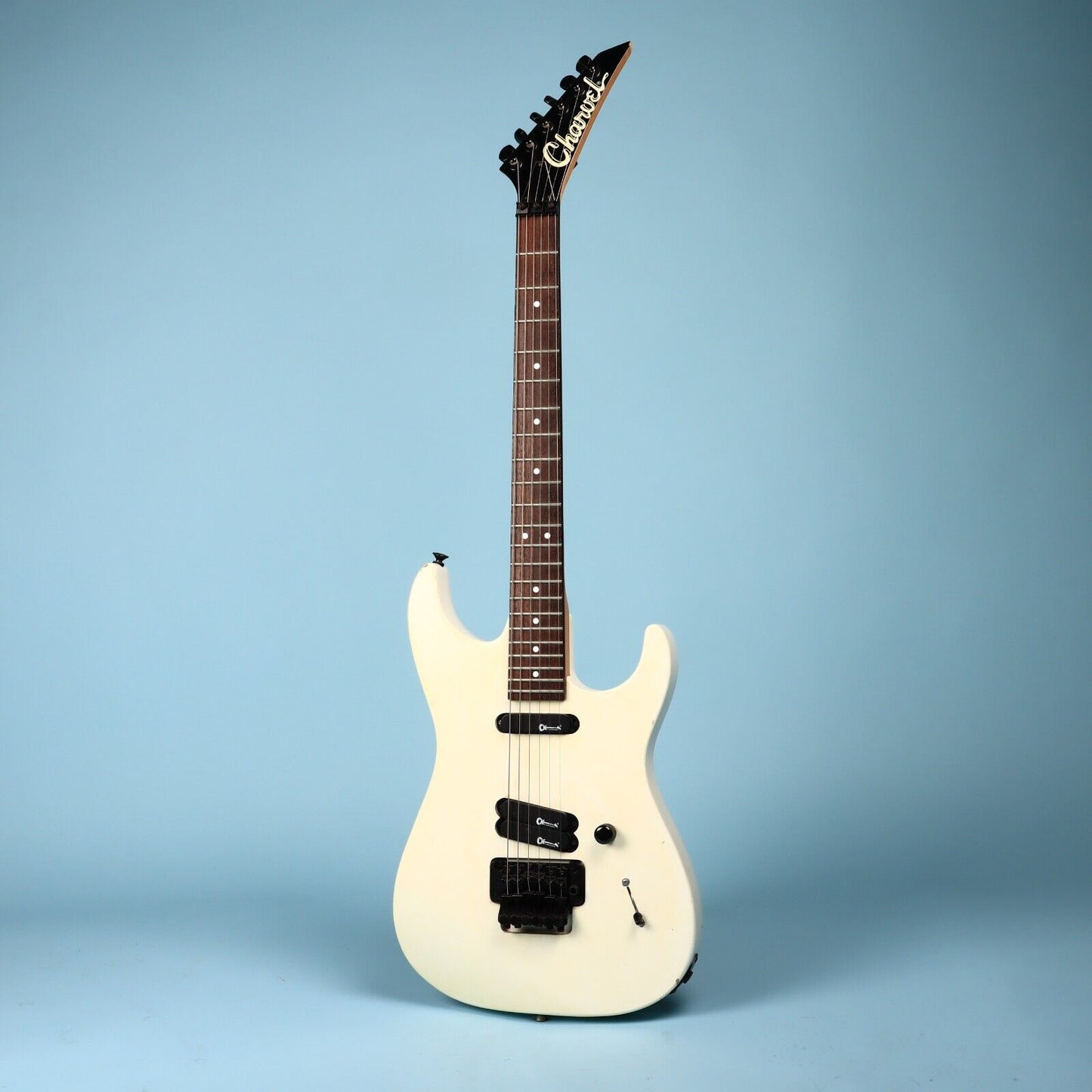 1991 Charvel MIJ Deluxe 275 - White Electric Guitar