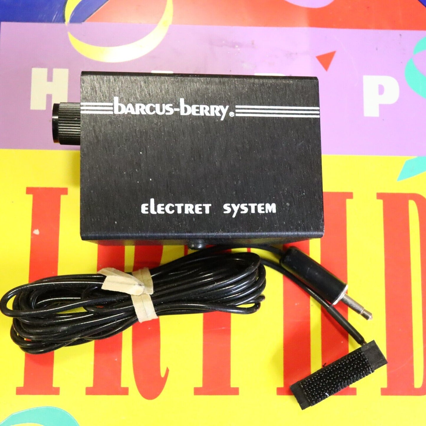 Barcus-Berry Transducer Microphone Clip On Instrument Electret Active Pre-Amp